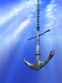 Underwater anchor